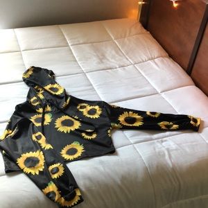 Shein sunflower hoodie